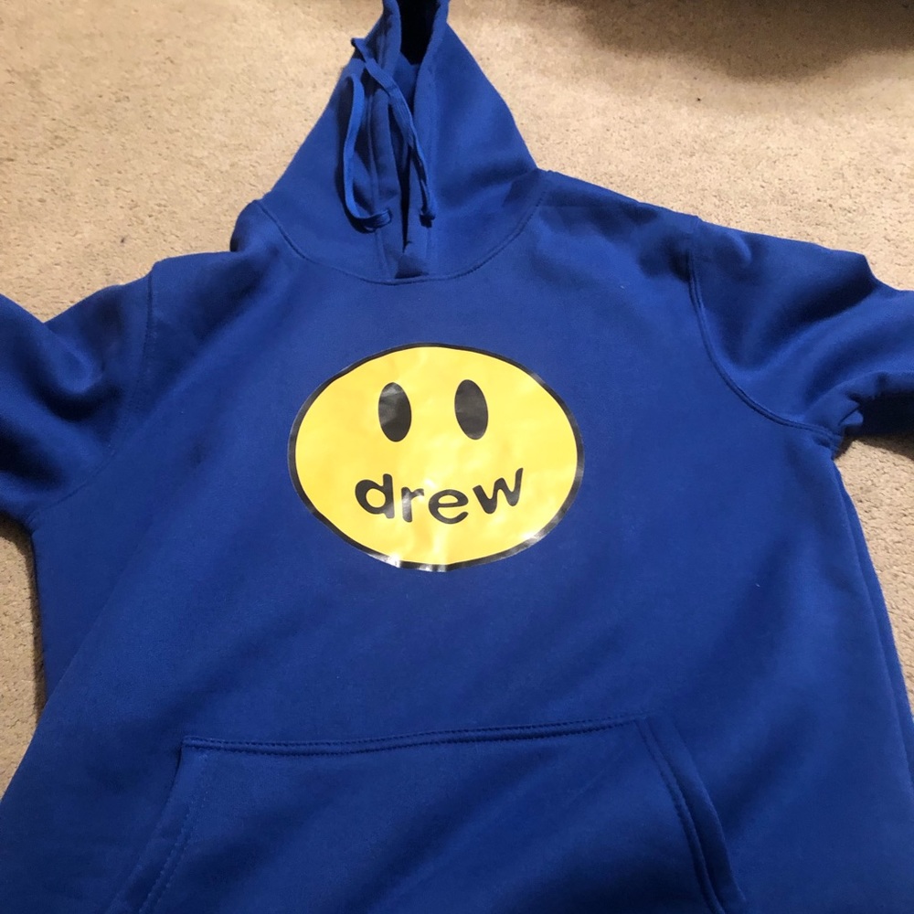 Blue  DREW sweatshirt - never worn - tags off